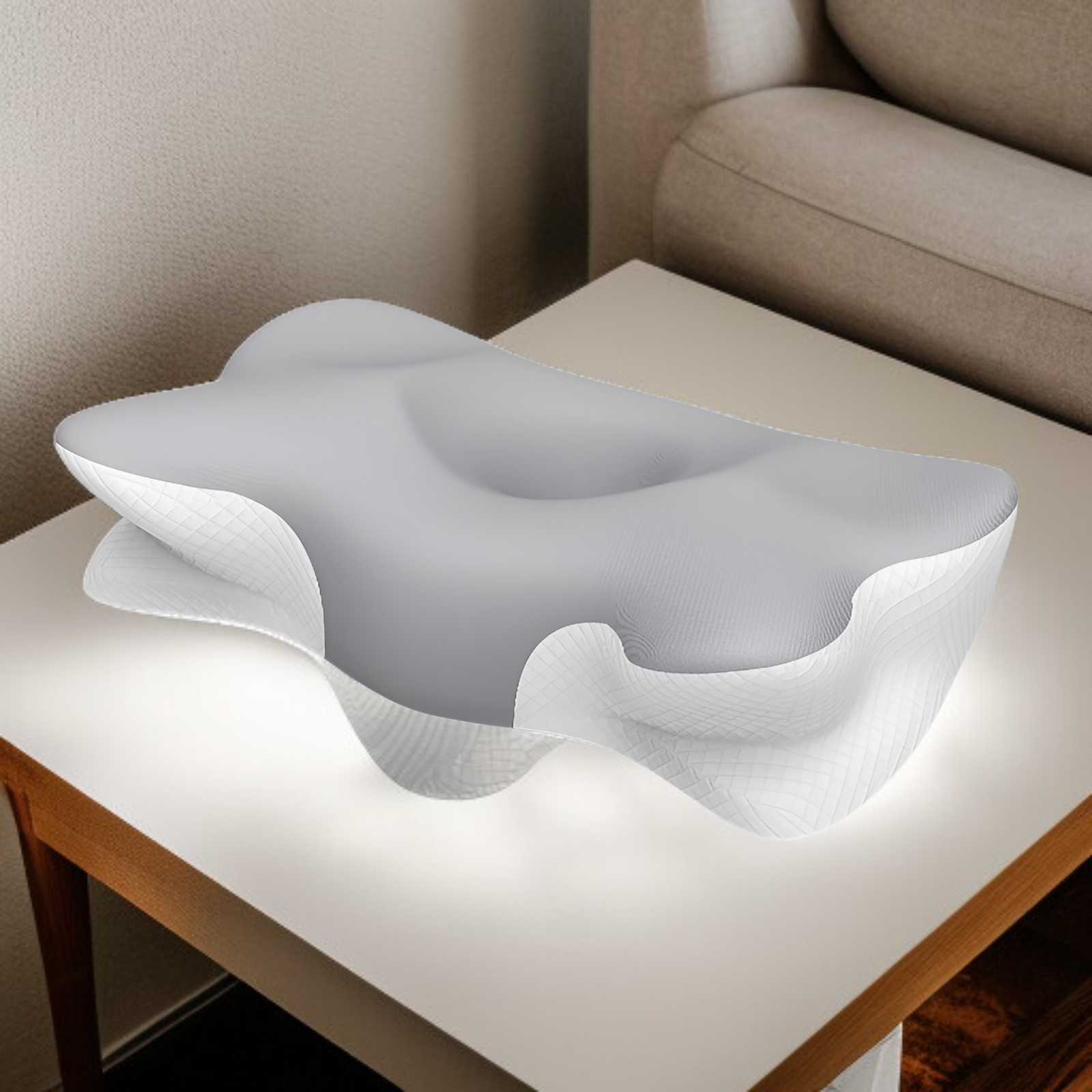 Niedrigelastisches Memory-Schaum-Kissen