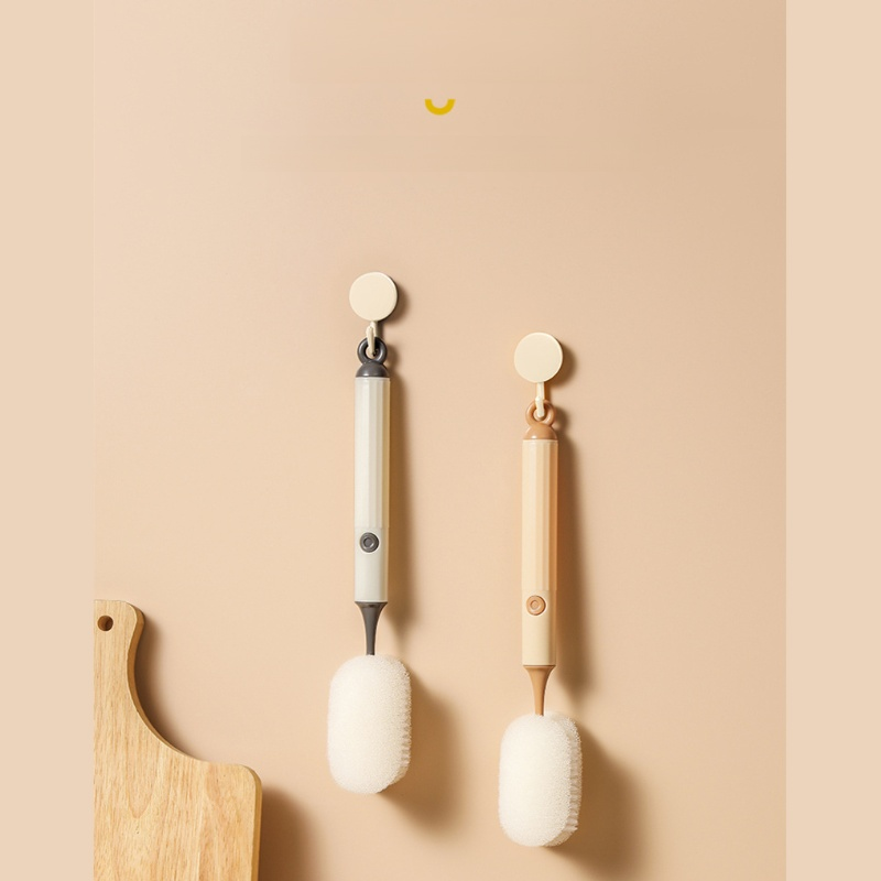 長柄スポンジカップブラシ