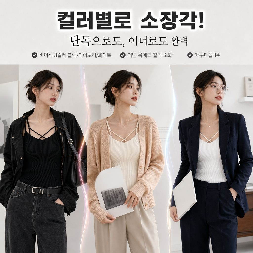 여성용 여름 스트라이프 슬림 캐미솔, 이너와 아우터 겸용, 심리스 디자인