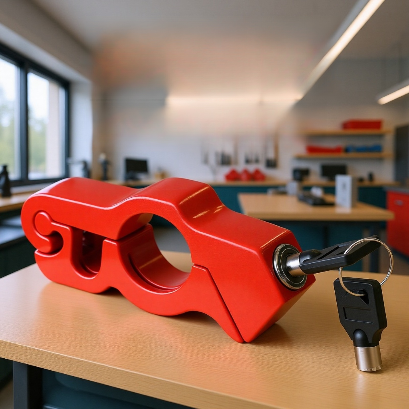 Candado para moto con llave de alta seguridad