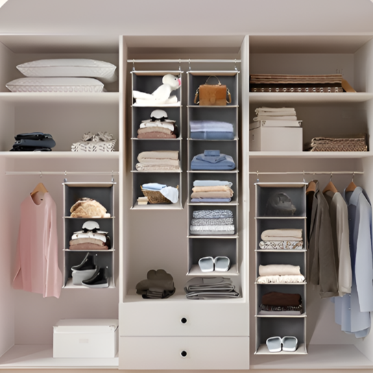 多機能折りたたみワードローブ吊り下げ収納バッグ 寝室家庭用整理袋