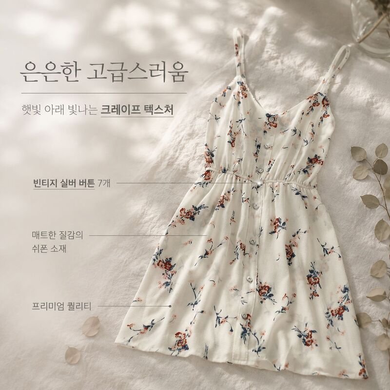 날씬해 보이는 하이웨스트 잔꽃 쇼트 치마바지 원피스