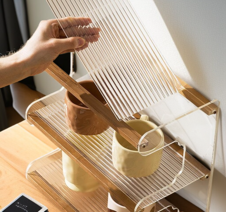 Desktop bookshelf and organizer for small spaces