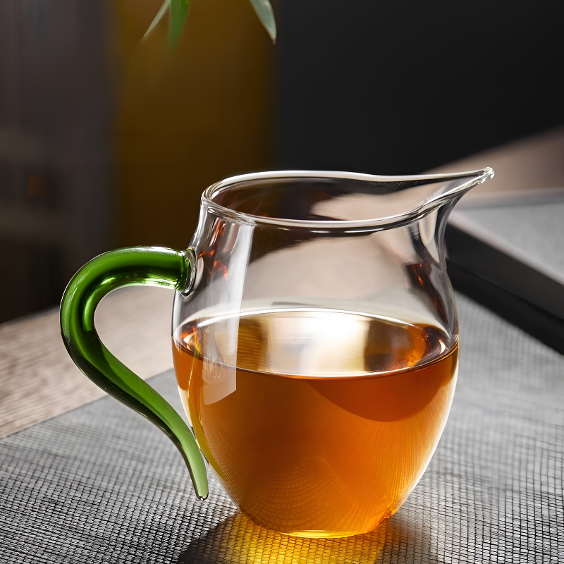 耐热玻璃茶过滤器公道杯功夫茶组