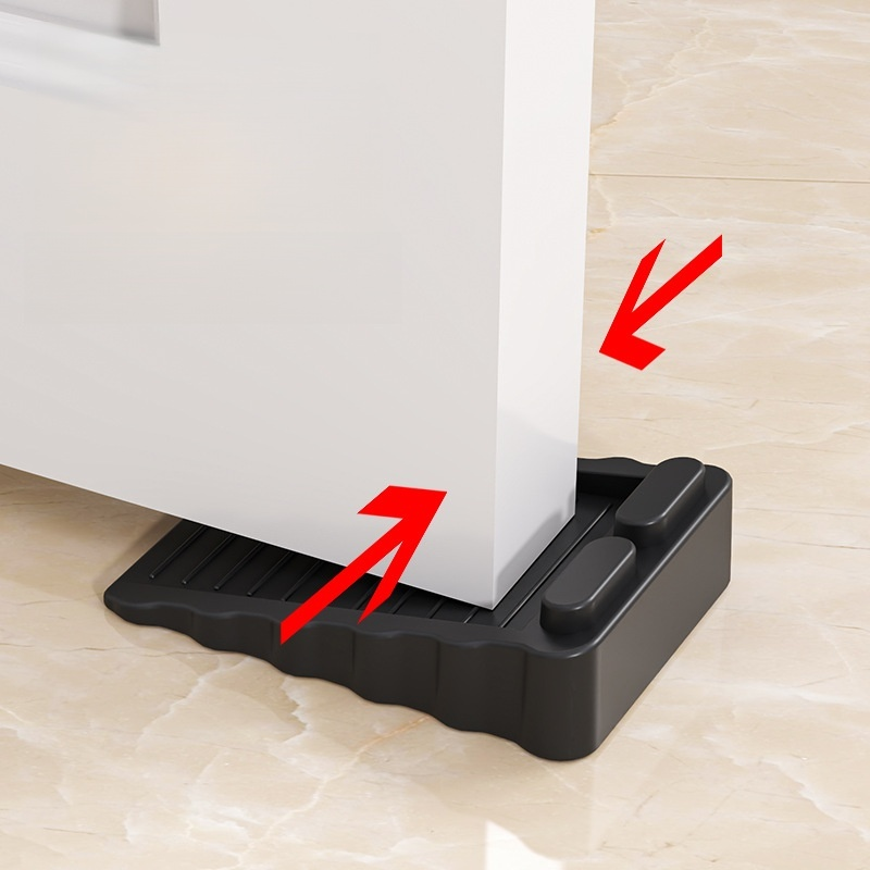 No-drill door fixing device