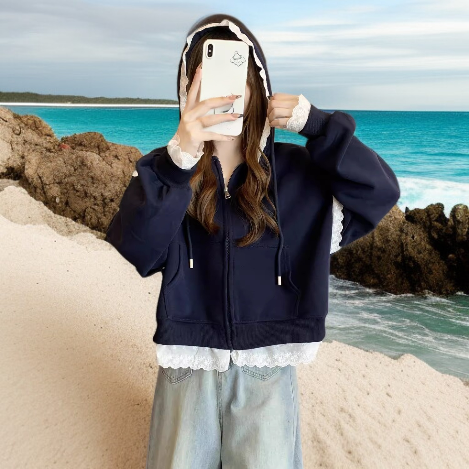 男女兼用のカジュアルジャケット