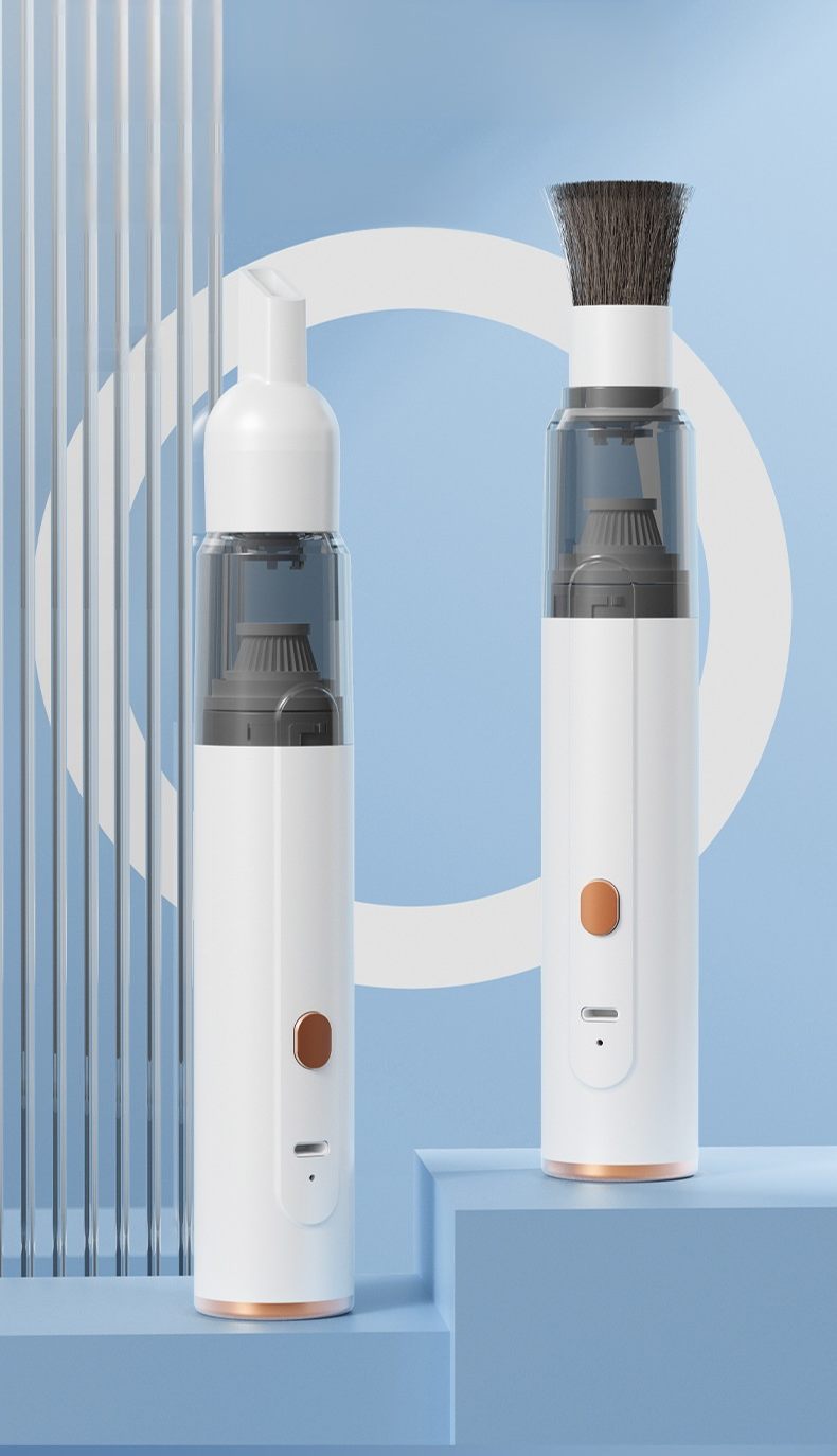 담뱃진 차량용 무선 청소기 전체 모습