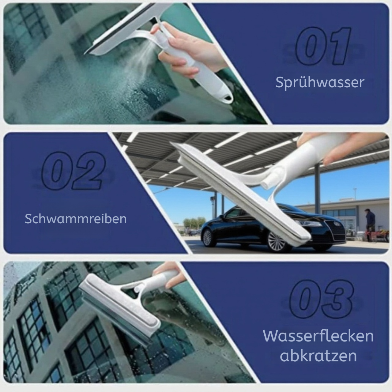 Fensterreiniger zur schnellen und gründlichen Reinigung