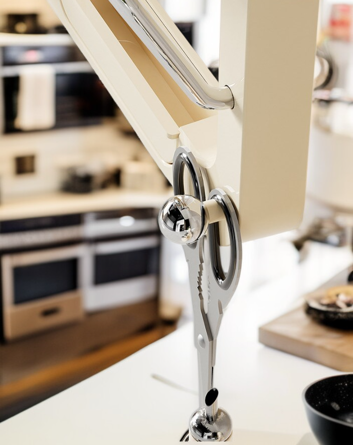 깔끔하고 실용적인 주방 인테리어 거치대