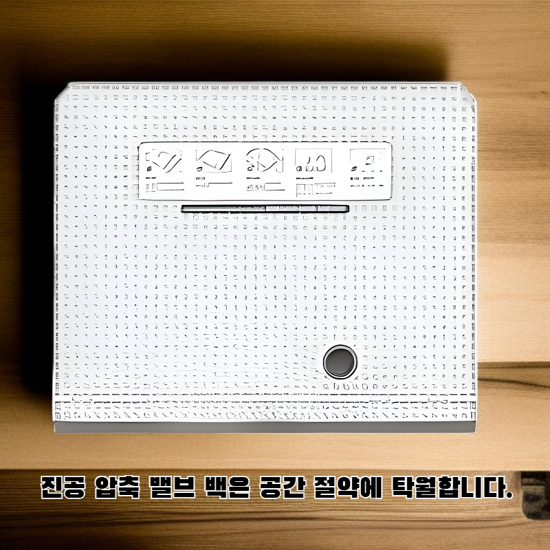 진공 압축밸브 백