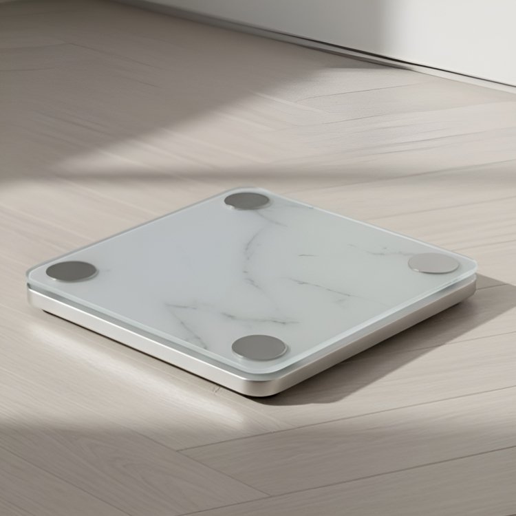 흰색 전자 저울