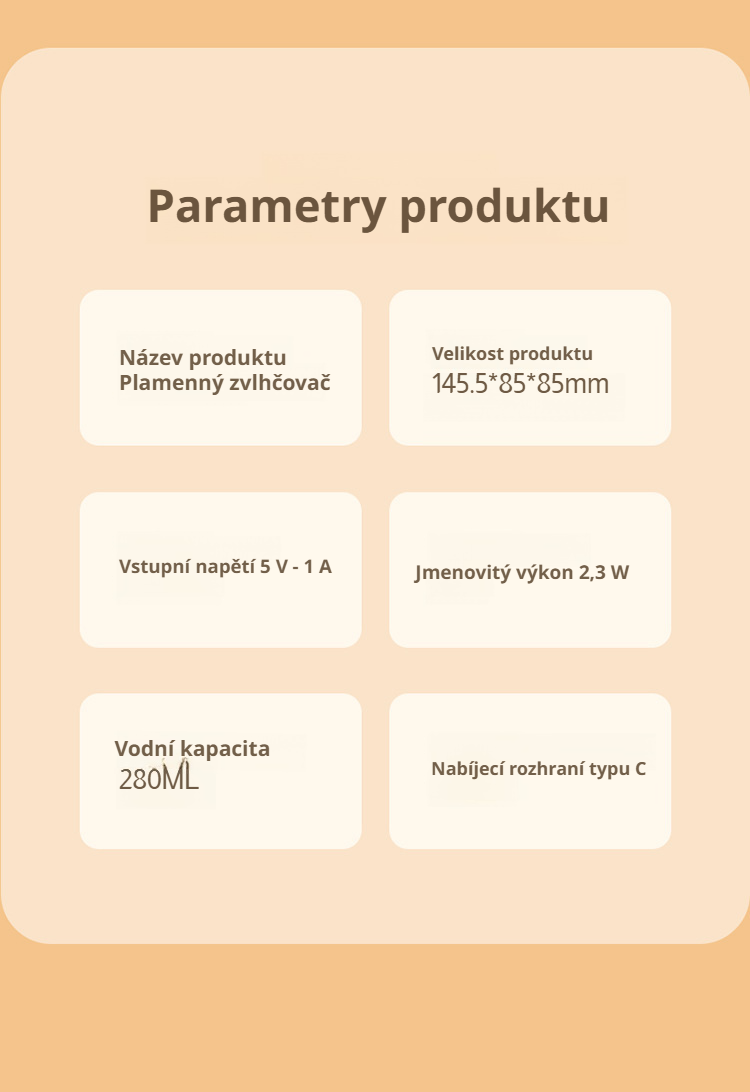 Snadné ovládání aromatického zvlhčovače vzduchu