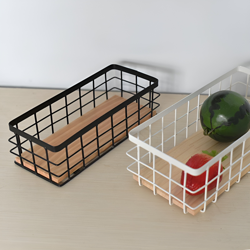 鉄製収納バスケット