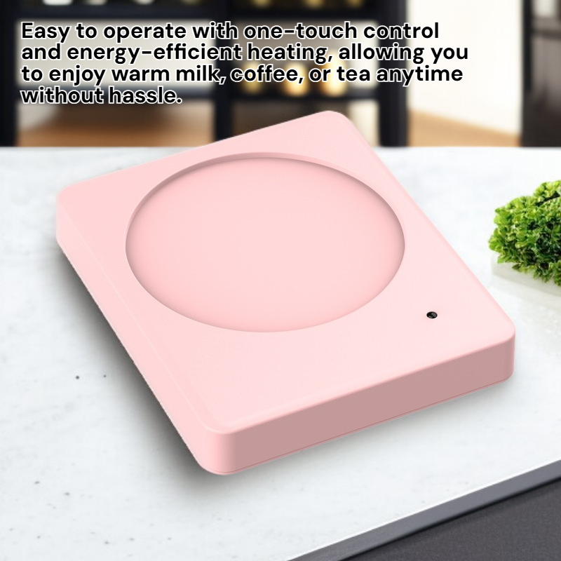 Constant Temperature Ceramic Cup Warmer Household Heating Pad for Milk Mug