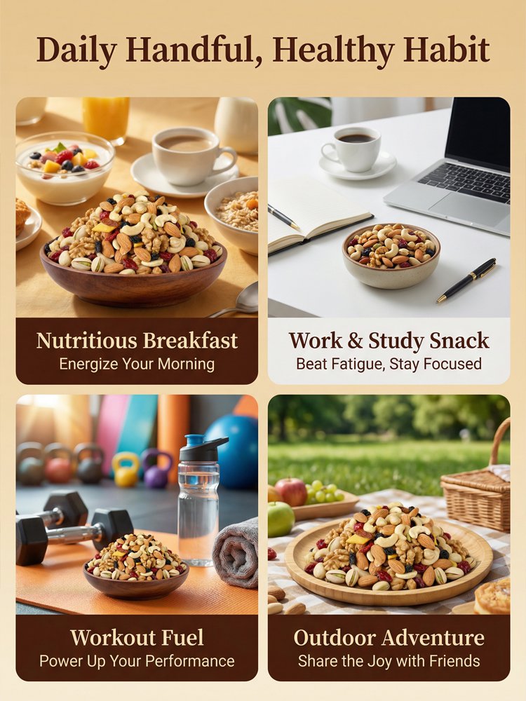 Daily Nuts Mixed Nuts and Dried Fruits Snack
