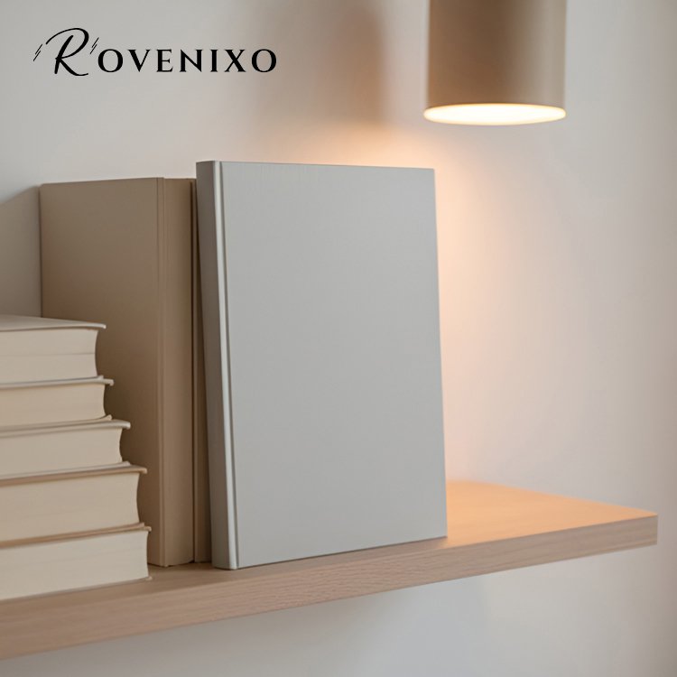 หน้าปกสมุดโน๊ตสีขาวคุณภาพดี