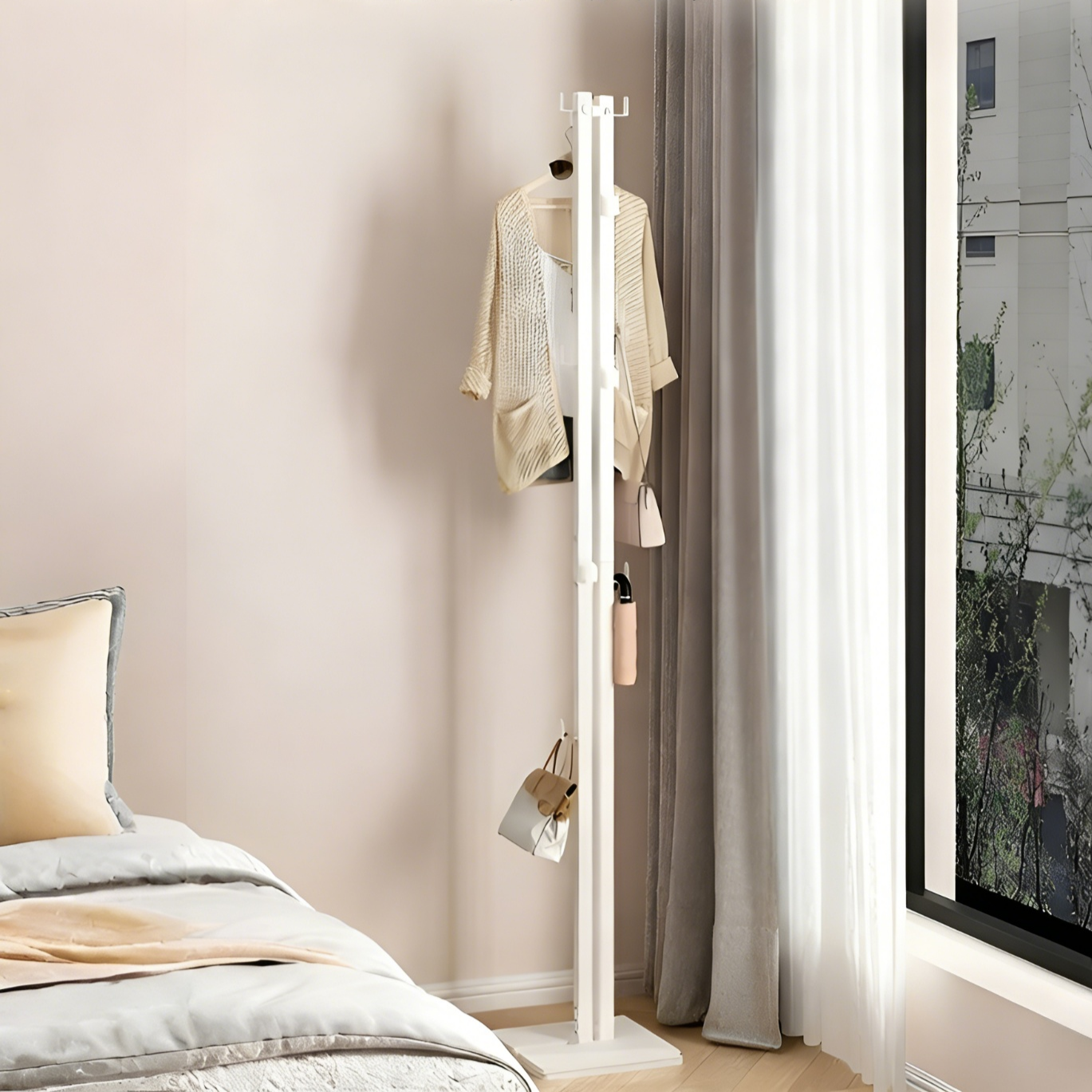 摺疊式曬衣架 家用陽台室內晾衣架