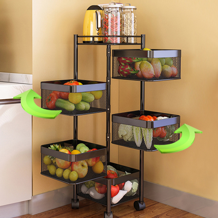 多功能家用移動置物架 