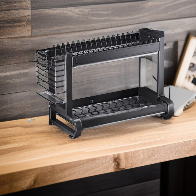 多機能食器ラックと水切り