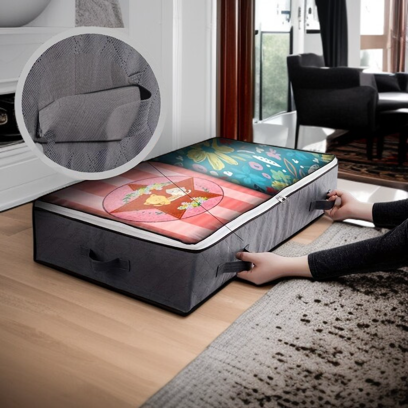 퀼트 가방 지퍼 디테일