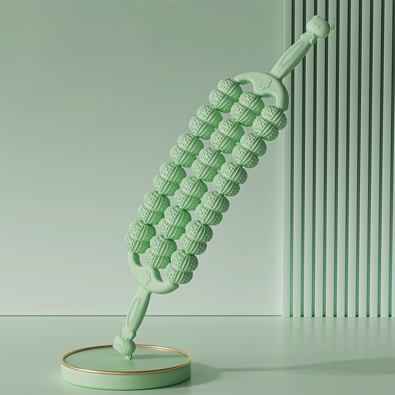 升級版36輪瑜伽按摩滾輪