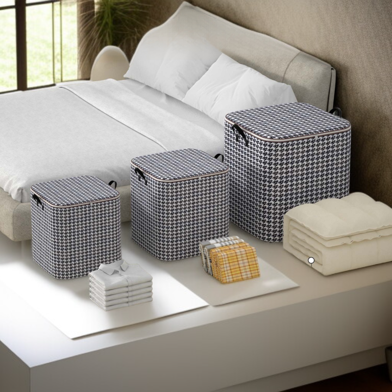 Haushalts-Vliesstoff-Aufbewahrungstasche für Bettdecken, transportfeste Verpackungstasche