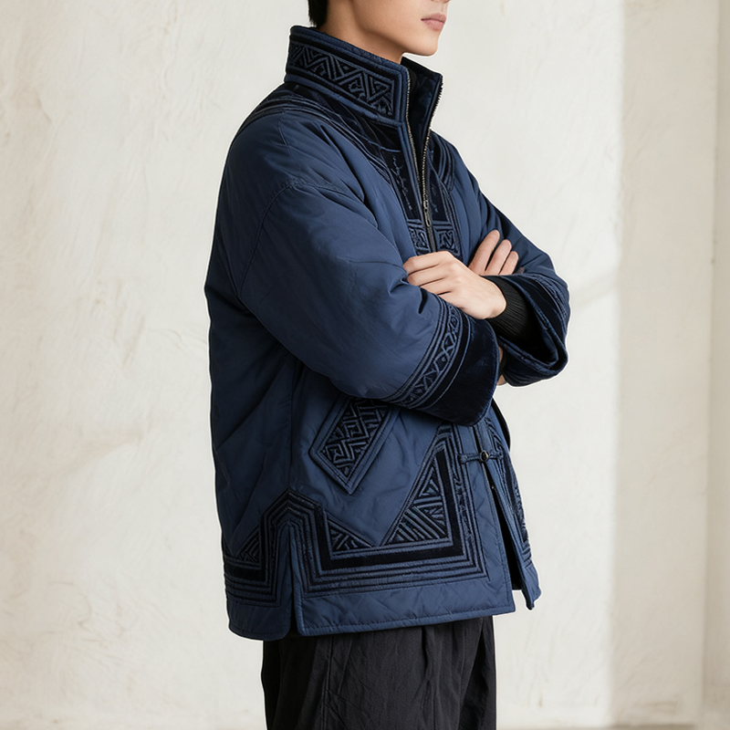  남성용 겨울 면 패딩