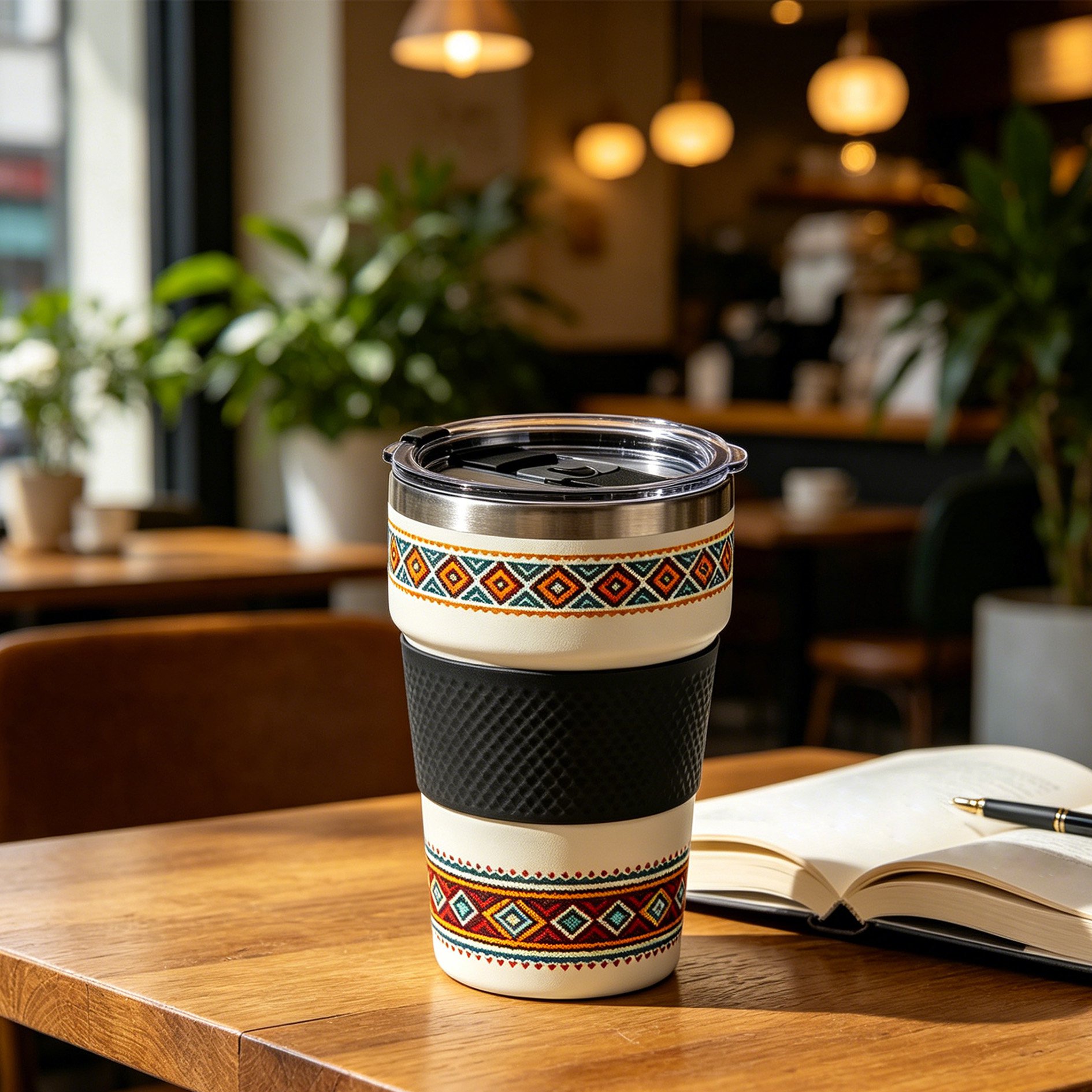 Vaso de viaje plegable