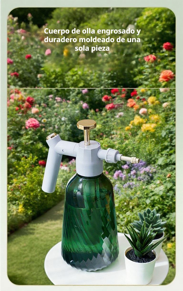 Pulverizador ergonómico para jardinería doméstica