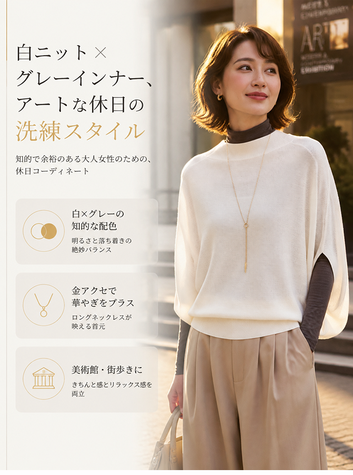 Monolly 一瞬で洗練スタイルが叶う極上透け感ニット | 日常をクラスアップ