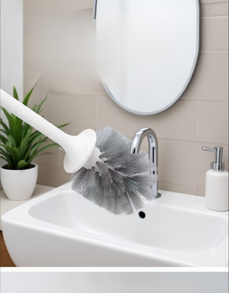 収納ホルダー付きトイレブラシセット