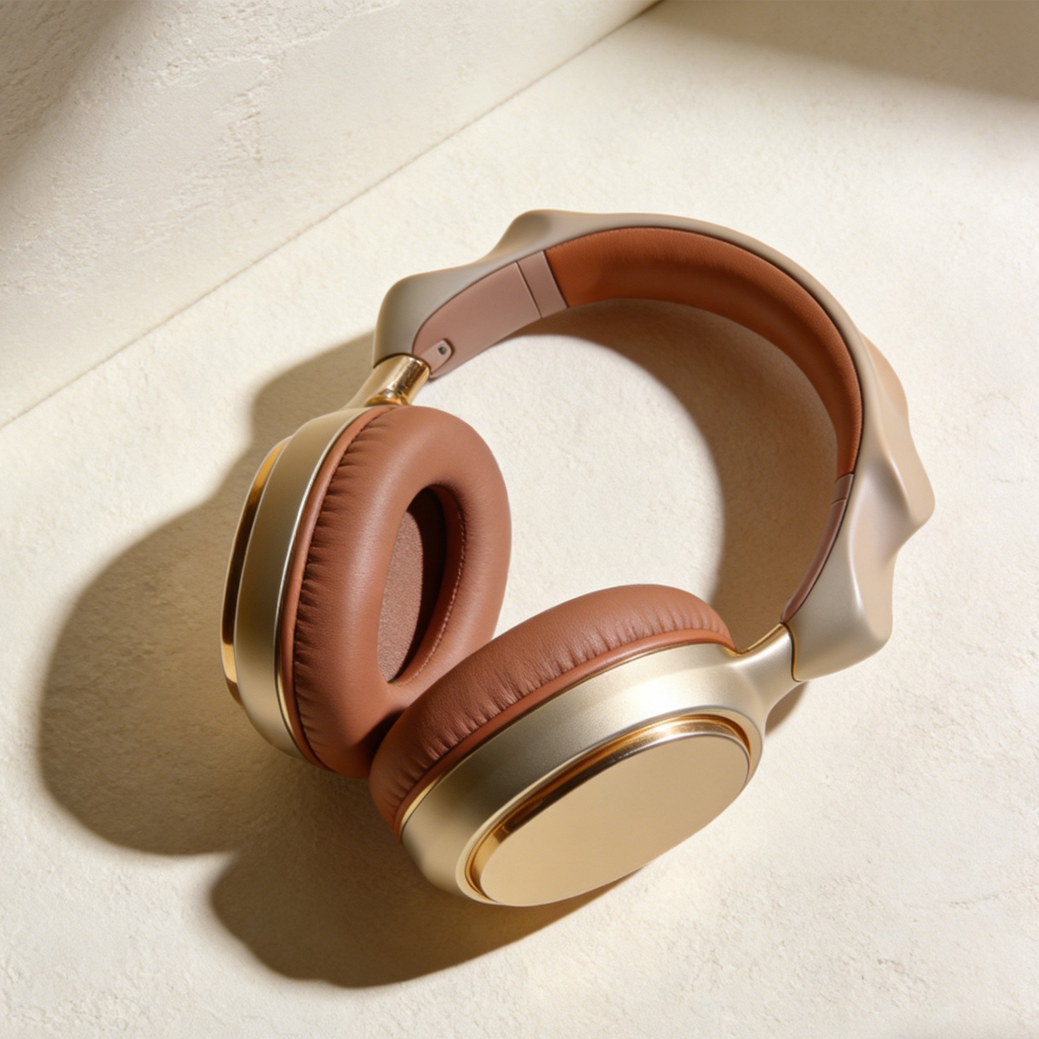 Premium over-ear headphones with noise cancellation