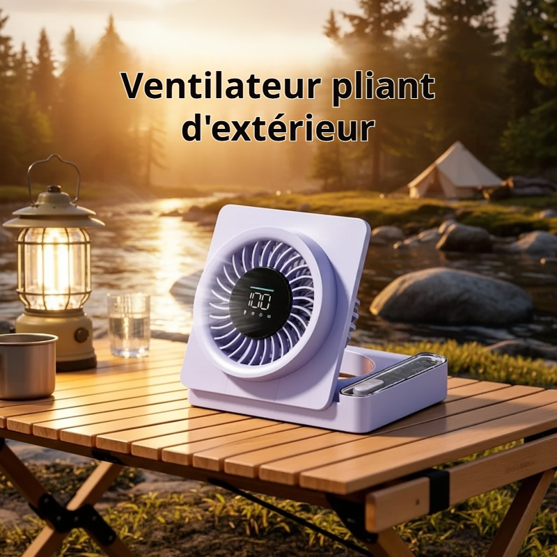 Ventilateur pliable silencieux
