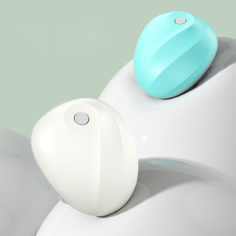 Mini masajeador de cabeza inteligente, masajeador eléctrico impermeable, fisioterapia, amasado, arte