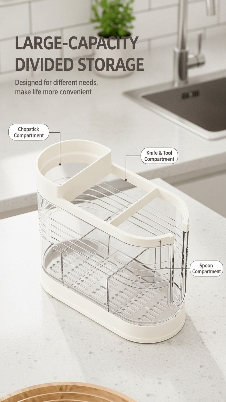 Modern kitchen chopsticks and spoon holder