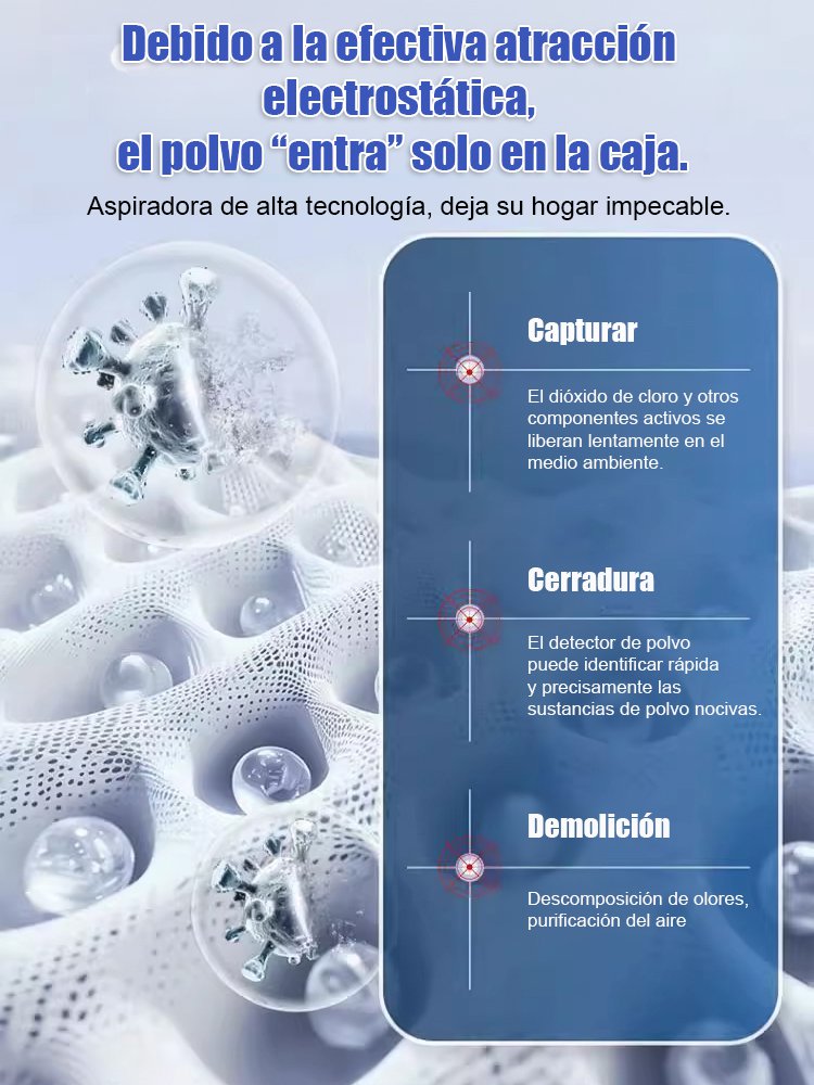 【Eliminador de Polvo】Caja Mágica de Aspiración Universal