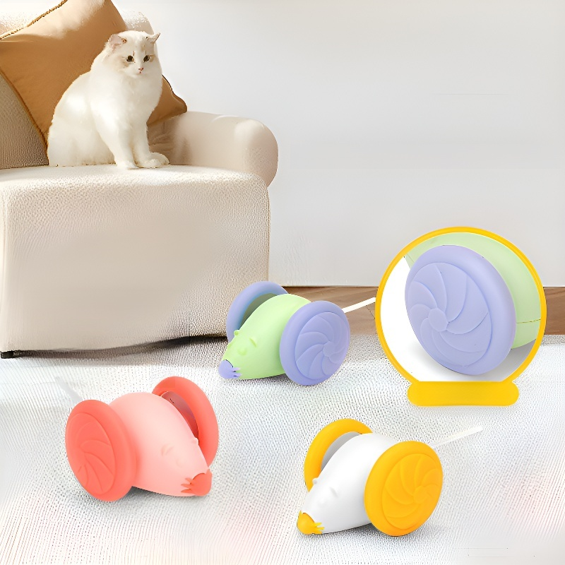 Smart Rolling Cat Teaser Toy