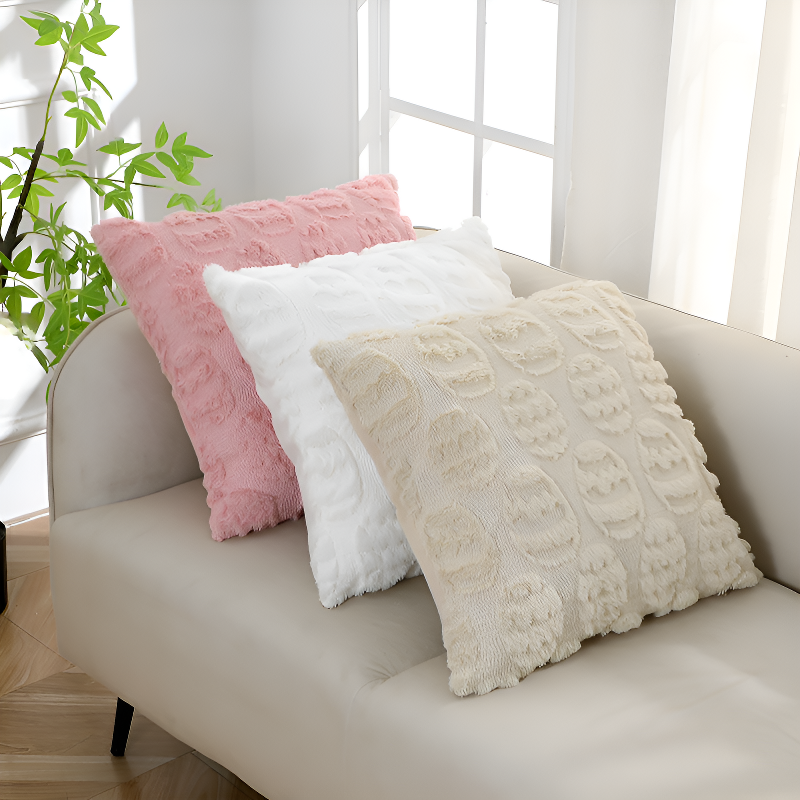 플러시 소파 쿠션 커버