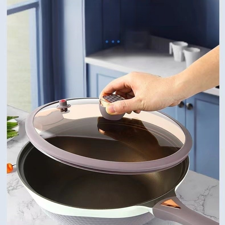 Doppelfarbige Titan nicht klebende Pfanne