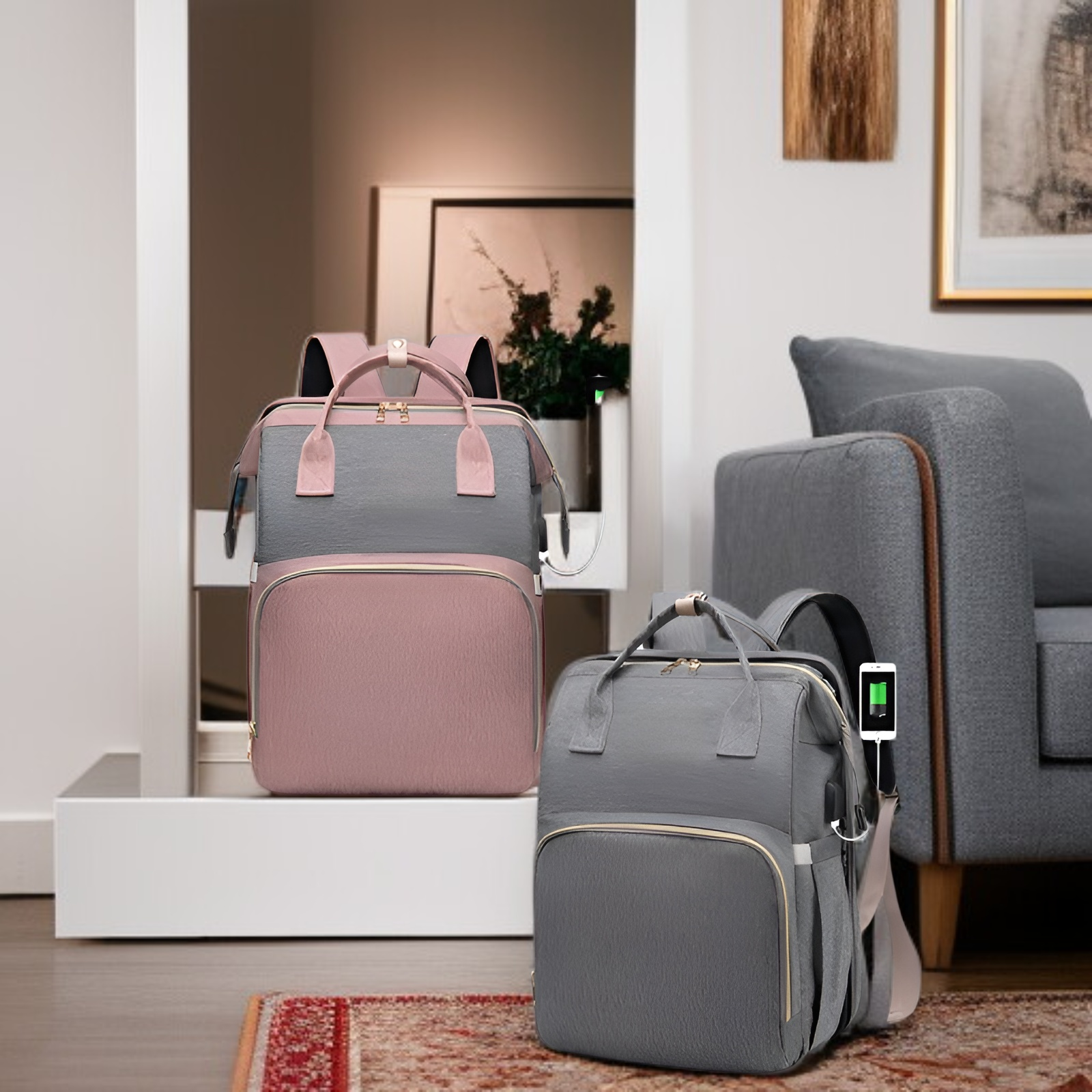 새 기저귀 가방