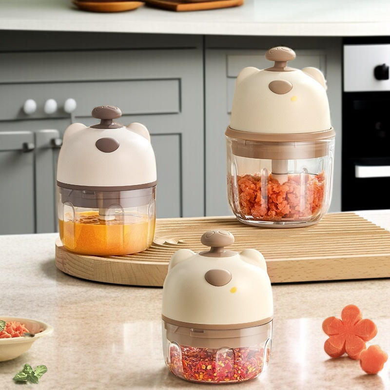 가정용 라디오 마늘 다지기 주방 이유식 마늘 믹서기 마늘 타작기 마늘 압착기