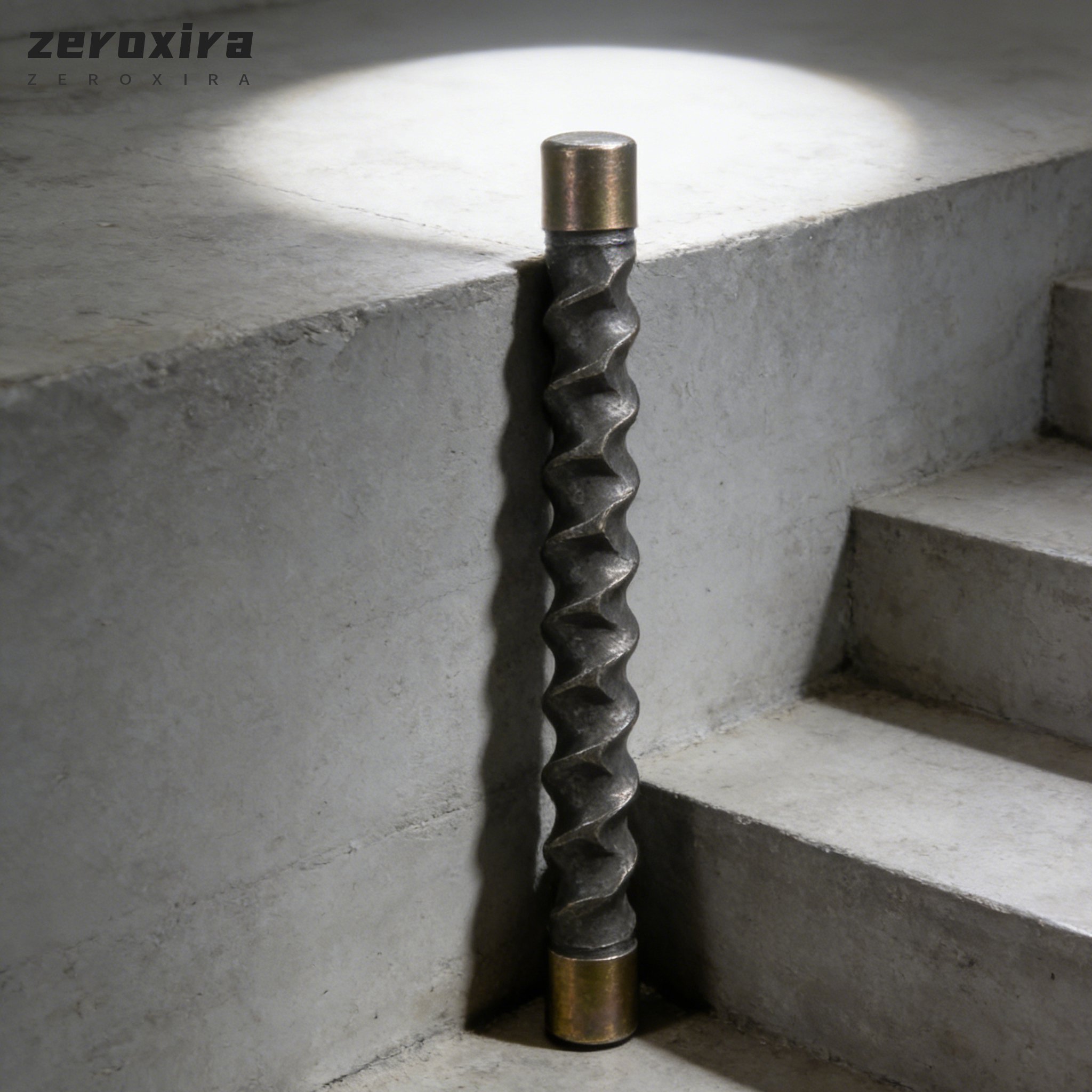 Stabile Bewehrungsstäbe aus Stahl im Set