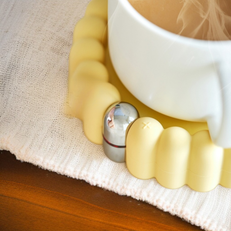 Automatic Temperature Control Cup Coaster for Hot Drinks