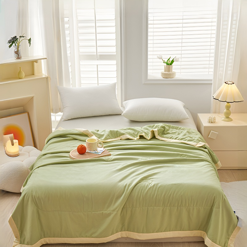 기계세탁 가능한 여름용 대두 충전 이불