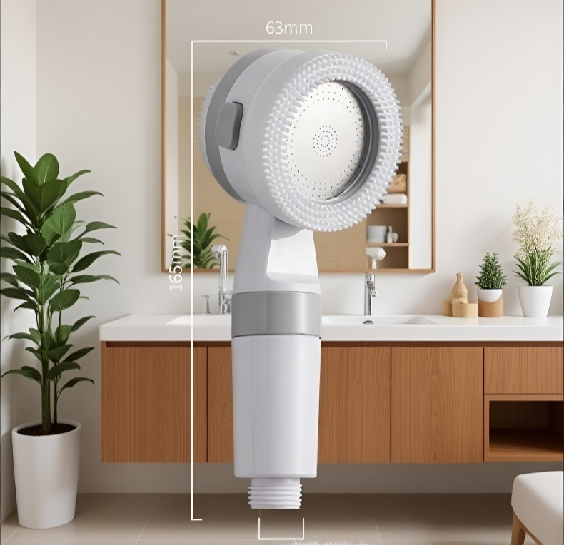 Cabezal de ducha antideslizante para baño