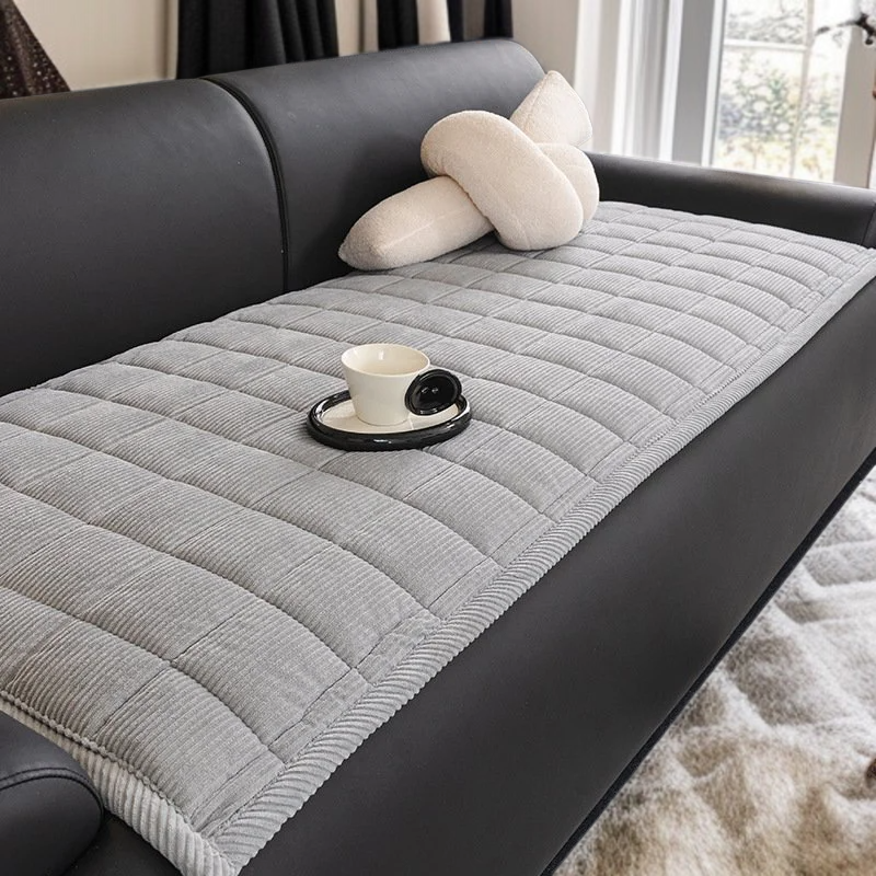 지중해 스타일 두꺼운 소파 쿠션 두꺼운 코듀로이 세탁기 플러스 쿠션 미끄럼 방지 방석 미끄럼 방지 쿠션 두꺼운 소파 쿠션