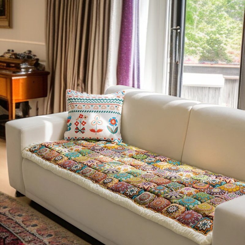 New Bohemian Sofa Cushion Non-slip All-season Universal Pet Mat