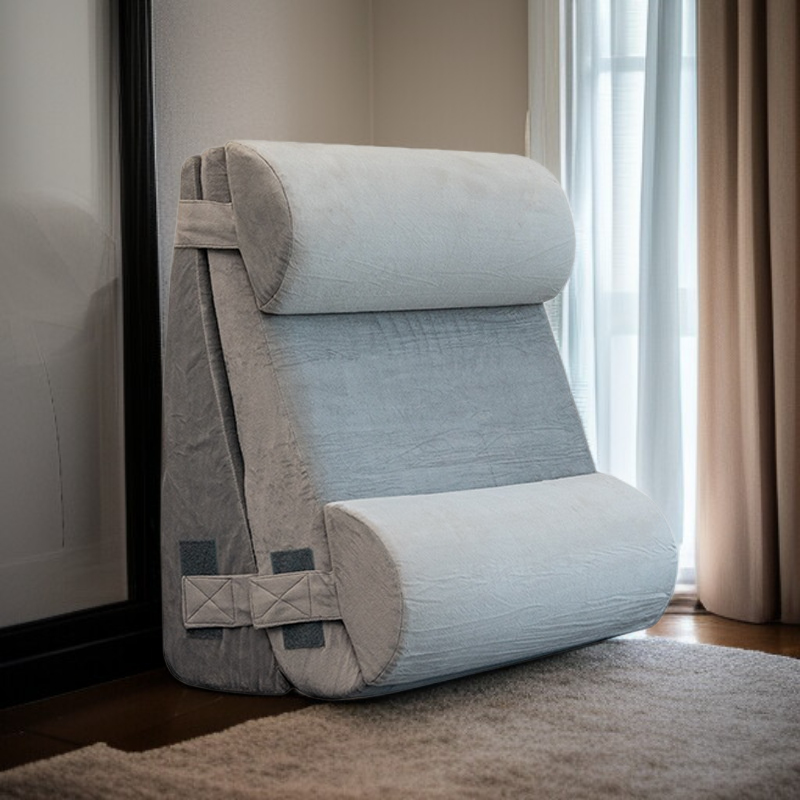 다기능 등받이 조절 가능, 안정적인 허리 지지대 헤드보드 쿠션