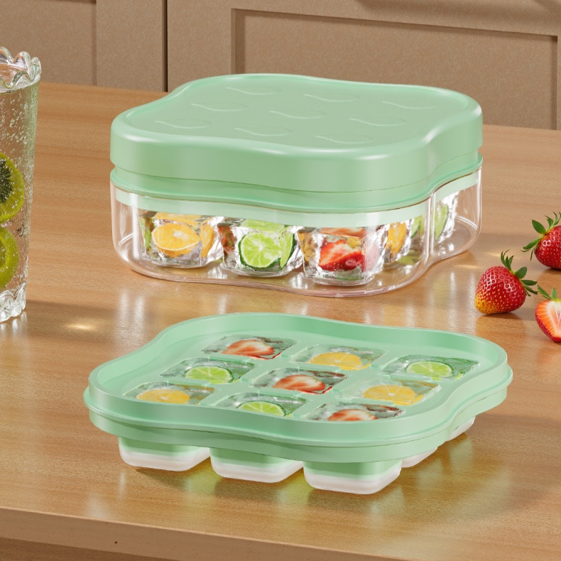 Large Capacity Press Ice Cube Tray Mold