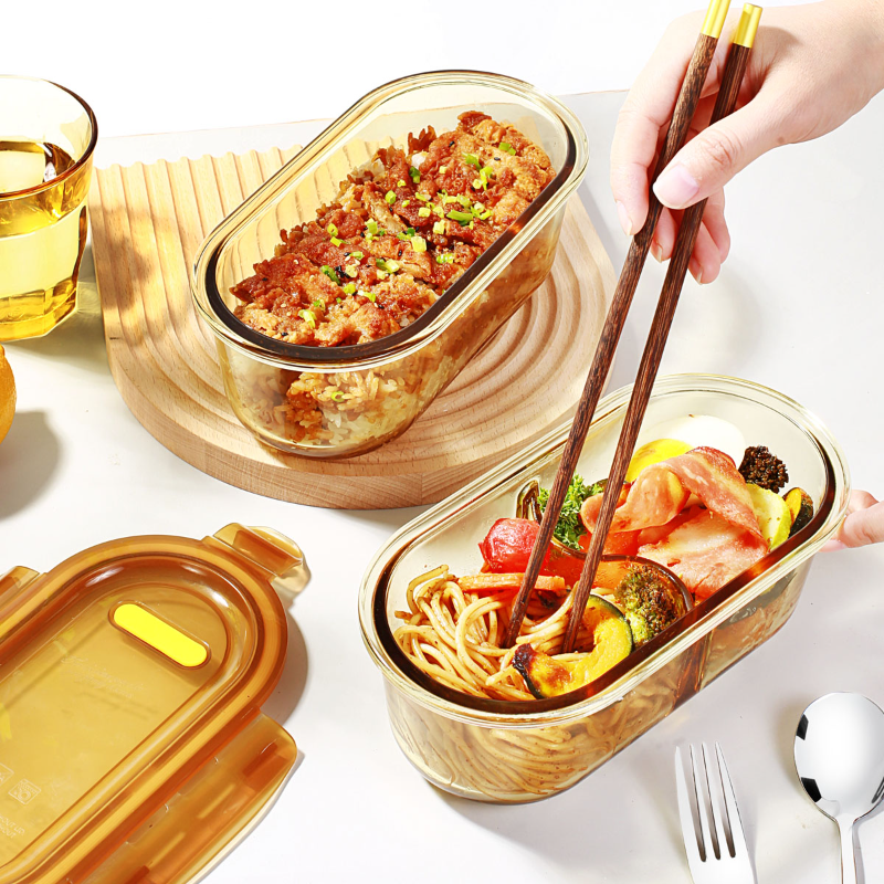 High-temperature heat-resistant bento box